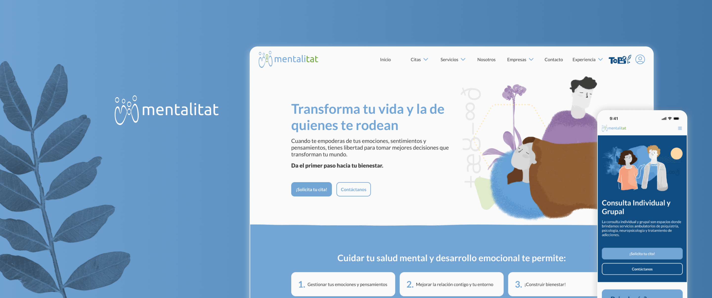 Pagina Web Mentalitat - Banner
